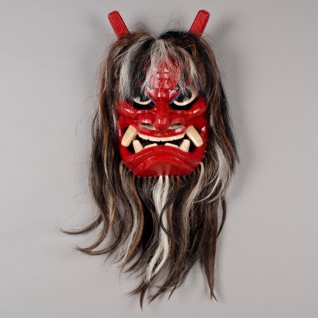 Namahage Mask by Ishikawa Taiko, Oga City, Japan. 2013. Museum of International Folk Art ( A.2013.1.1)